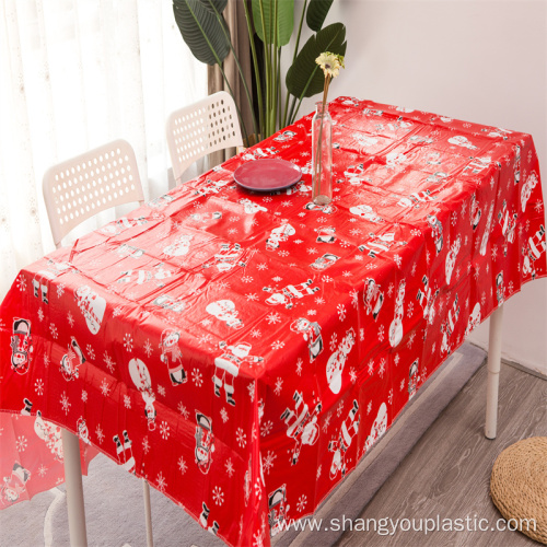 cheap modern table cloth christmas